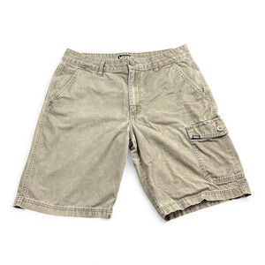 Vans Cargo Shorts Brown Mens 32 Skater Utility Off The Wall Cotton Outdoor